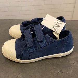 Zara Boys Navy Blue Shoes